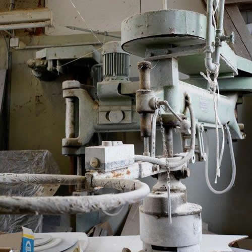  Wandarmschleifmaschine aufgestellt zur Nutzung